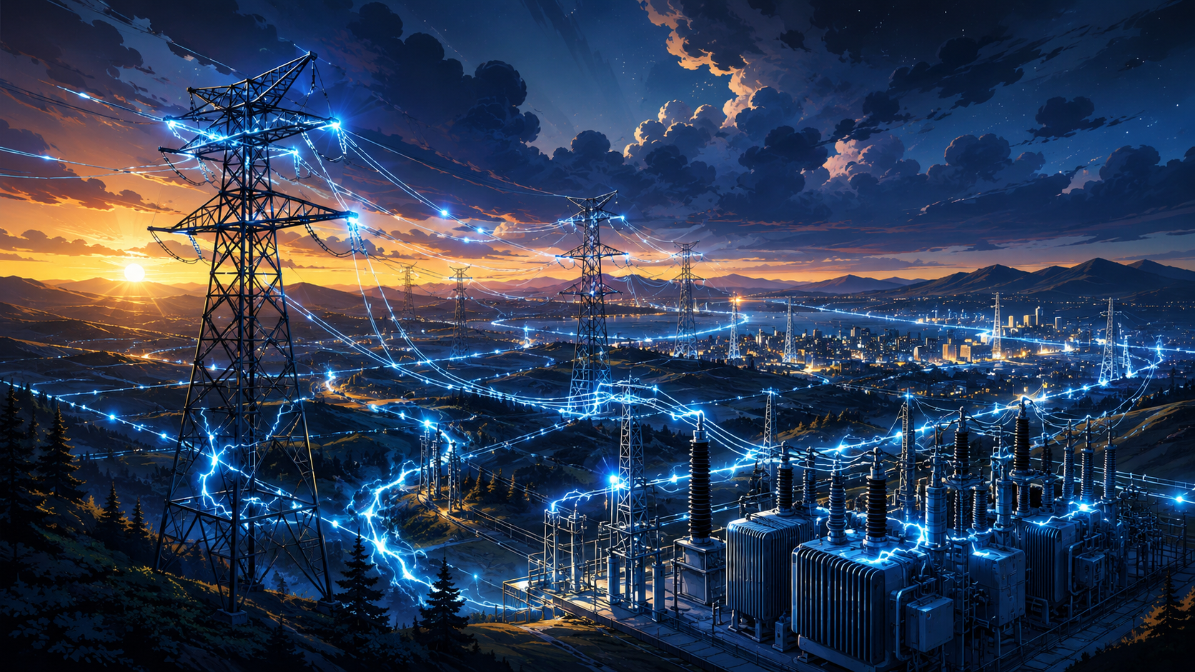 AI infrastructure and the power grid — regulated utilities becoming strategic assets in the AI buildout
